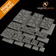 LG-Square-Rectangle-Lip-Mag-Bases-Thumbnail-V1.jpg LegendGames Blank Bases - Plain Square and Rectangular, Magnet friendly.