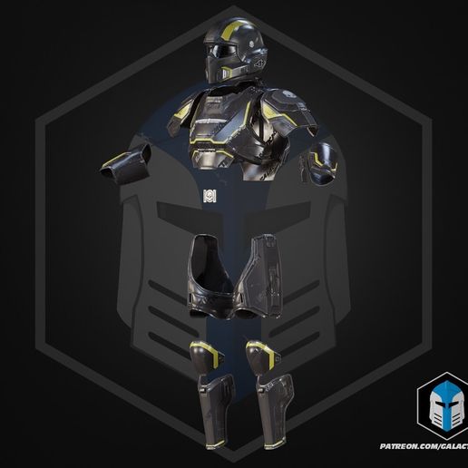 1f0001.jpg HD2 Armor - B-01 Tactical - 3D-Druck Dateien