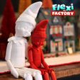 Flexi Elf 4 copy.jpg Симпатичный эльф с флекси-принтом и 3MF в комплекте!