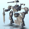 42.png Zyxsin combat robot (22) - BattleTech MechWarrior Scifi Science fiction SF Warhordes Grimdark Confrontation