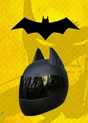 BATMAN.jpg Batwing Ears for motorcycle helmet / Orejas de BATMAN para casco de motocicleta / BATMAN Ears for motorcycle helmet