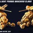 arachnid_class_Light_Frame_32mm_04.jpg Arachnid Class Light Frame 32mm base 3DPrintable