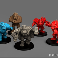 roster-2.png Orc Grapplaz #2  (set of 5)