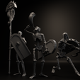 MeleeGroup1.png Ancient Egyptian Skeleton Warriors Close Combat Pack
