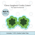 Etsy-Listing-Template-STL.png Clover Sunglasses Cookie Cutters | STL Files