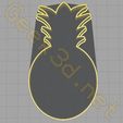 ananas1.jpg Punch Pineapple Cookie Cutter