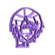 lelouch_inward.stl Lelouch from “Code Geass” Cookie Cutter - STL file