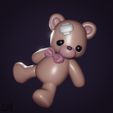 SADTEDDY1.jpg БРЕЛОК С ПЛЮШЕВЫМ МЕДВЕДЕМ