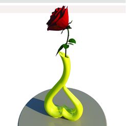 02.jpg Fichier STL vase de coeur・Design à télécharger et à imprimer en 3D