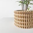misprint-1896.jpg The Nimex Planter Pot with Drainage | Tray & Stand Included | Modern and Unique Home Decor for Plants and Succulents  | STL File