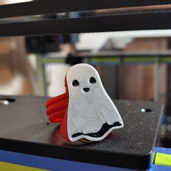 1006222048_HDR.jpg STL file Cutest Little Ghost Ring・3D print object to download