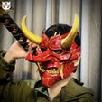 362251519_1281736029136166_5374179051601389253_n-1.jpg Cyber Samurai Hannya Mask - Japanese Ghost Mask