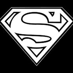 images.png Fichier 3D gratuit superman logo・Modèle pour impression 3D à télécharger