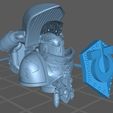 Ultramarines-Locutarus-Invictarii-Montaje.jpg Locutarus Ultramarines MK VIII ERRANTE Space Marine Legion Heresy Of Horus
