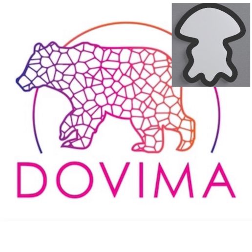 Polymer Clay Cutter JELLYFISH 3D model