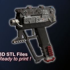 Kraken-PUB.jpg 3D file Kraken SMG - Starfield・3D print design to download