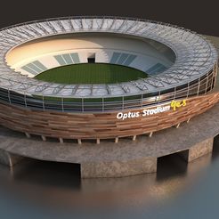 1.jpg 3D-Datei Optus Stadium・Design zum Herunterladen und 3D-Drucken