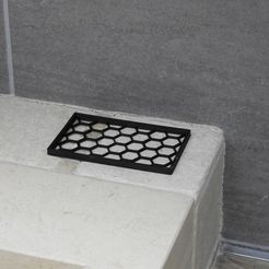 DSCN0301.JPG Free STL file Bee soap holder 100x60・3D printing template to download
