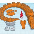 Parts.jpg ビルディングブロック フレキシ・ドラゴン
