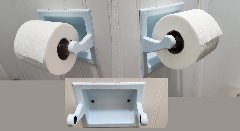 Download free STL file Mega Roll Toilet Paper Extender • Model to 3D