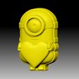 MinionStuart.jpg Fichier STL SHAMPOING SOLIDE STUART ET MOULE POUR POMPE À SAVON・Idée pour impression 3D à télécharger
