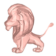 model-2.png Lion low poly