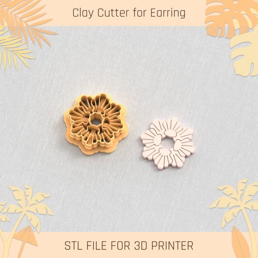 Circle of Seashells B Clay Cutter 3D model