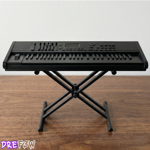 miniature of musical keyboard : piece for dioramas