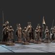 3.jpg Medieval Chess Set - 3d Print Model