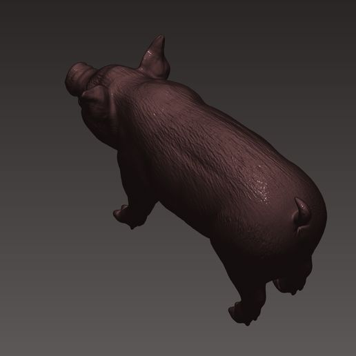4.jpg Pig 3D print model