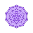 flower_pendant.stl Fichier STL Pendentif fleur géométrique en forme de toile・Objet imprimable en 3D à télécharger