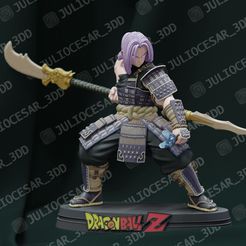 trunksr2ma.jpg 3D file Dragon Ball Shogun - Trunks・3D printable model to download