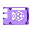Top_Logo_MM3_Color1_Pins.stl Malolo's screw-less / snap fit Raspberry Pi 3 Model B+ Case & Stands