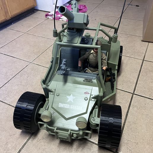 ジェンムーブ エアーイオナイザー　STL-AP2085 ジェンマ　箱痛みあり 🪖 G.I. JOE A.W.E. STRIKER (1985) 1/6 SCALE・ 3D File for 3D