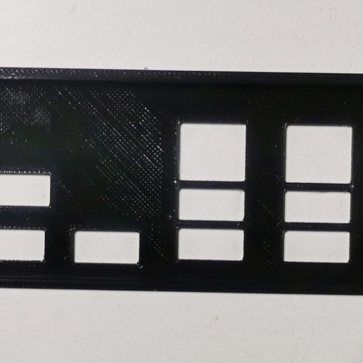 3MF file MSI MAG B460 TOMAHAWK ATX IO SHIELD MOTHERBOARD 🛡️ ・3D print ...