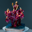 NEXT_ESTATUAS_APOCALIPSE-40.png The Harlot Sitting on the Scarlet Beast with Seven Heads and Ten Horns - Revelation 17 (Version 2)
