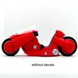 akira without decals1.jpg STL-Datei AKIRA motorcycle kostenlos・Design für 3D-Drucker zum herunterladen
