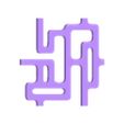 pattern_10.stl Garden of Forking Paths (Tile placing board game / puzzle)