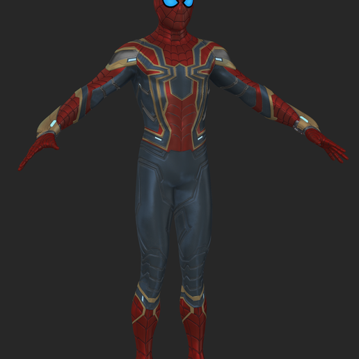 3D file Iron spider・3D print object to download・Cults