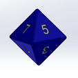 dé-8-faces-chiffres.PNG Download free STL file 8-sided die • 3D print model, Thierryc44