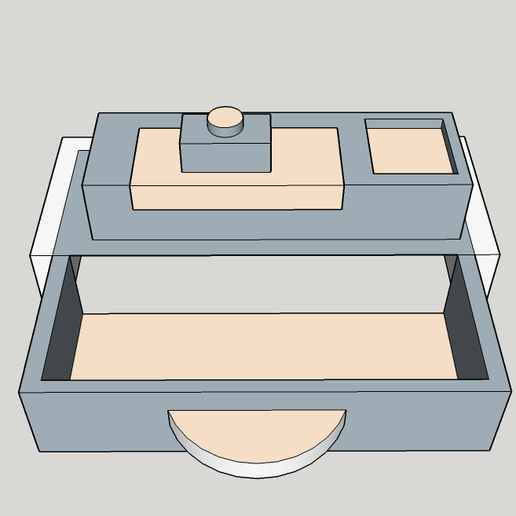 CAISSIERE 3D model preview