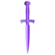 Blade Combined.stl Poppy's Dagger Blood and Ash 3d digital download