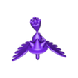 198-Murkrowpivot.stl 198- Murkrow Pokemon Figure