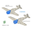 H-75-versions.png Addimp 3D - Curtiss P-36 / H-75A - 1/12 scale