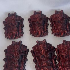 Máscara de visualización de Uka Uka Crash Bandicoot