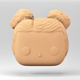 WH_6-4.png A female head in a POP style. Two buns hairstyle. WH_6-4