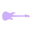 Guitar_vase_v1.stl Guitar vase/pen cup