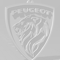 descarga (84).png Llavero de Peugeot (logo viejo) - Peugeot keychain (old logo)