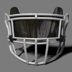 BPR_Composite3.jpg Visière et masque Oakley II pour casque NFL Riddell SPEEDFLEX