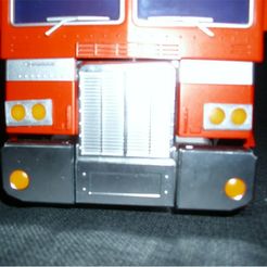Robosen-Optimus-truck-front-lights.jpg Truck headlight covers - for Robosen Elite Optimus Prime
